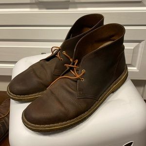 Clarks Chukka - DESERT BOOT EVO BEESWAX LEATHER 11.5